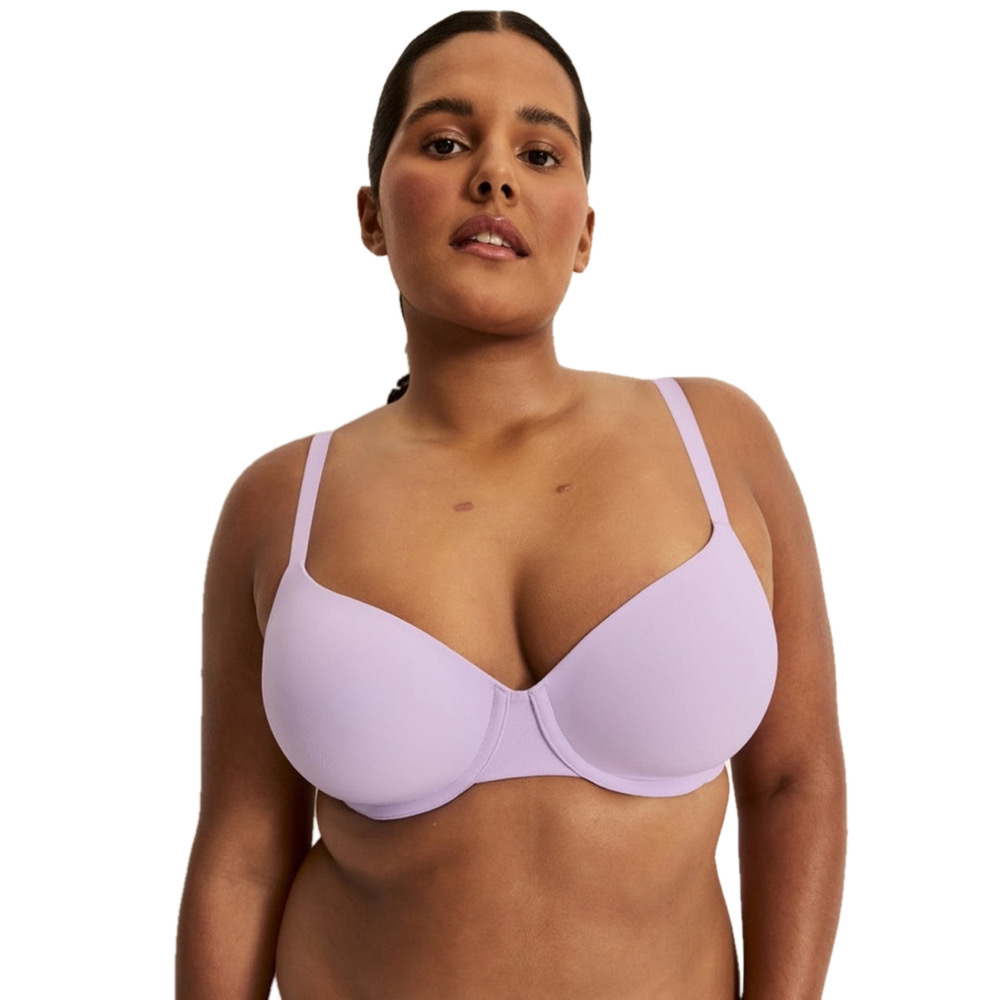 Free Flex Demi Underwire Knix Bra Size 36E Lilac Purple NWT T-Shirt Bra